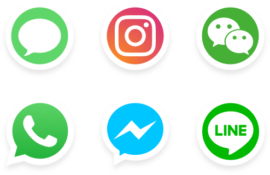 Laptop screen displaying social media ad performance